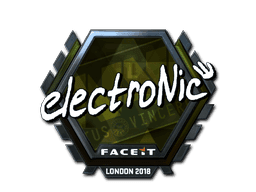 Sticker | electronic | London 2018