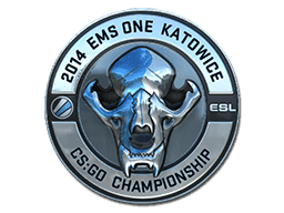 Sticker | ESL Skull (Foil) | Katowice 2014