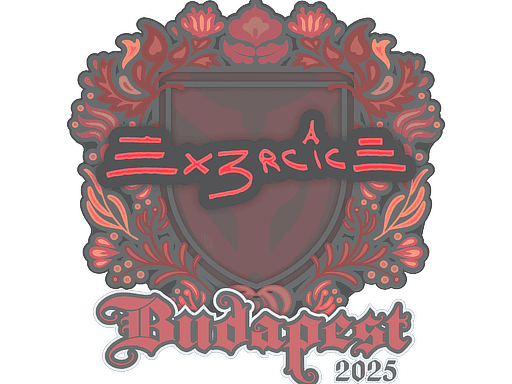 Sticker | Ex3rcice | Budapest 2025