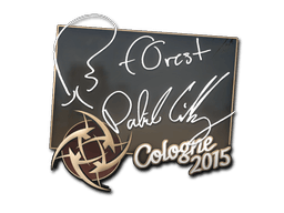Sticker | f0rest (Foil) | Cologne 2015