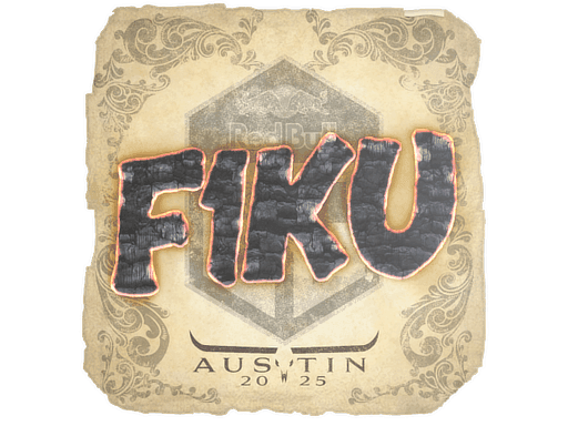 Sticker | F1KU (Foil) | Austin 2025