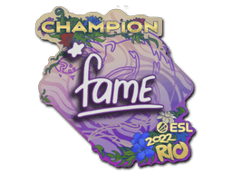 Sticker | fame (Holo) | Rio 2022