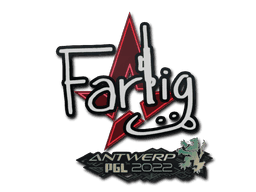 Sticker | Farlig (Glitter) | Antwerp 2022