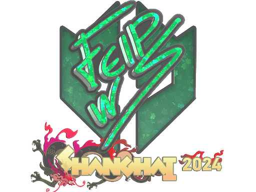 Sticker | felps (Holo) | Shanghai 2024
