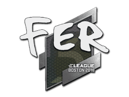 Sticker | fer (Gold) | Boston 2018