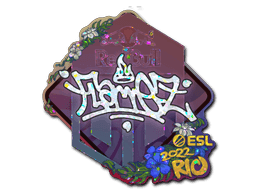 Sticker | FlameZ (Holo) | Rio 2022