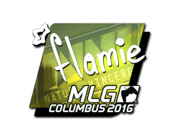 Sticker | flamie (Foil) | MLG Columbus 2016