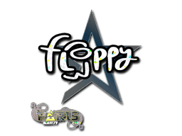 Sticker | floppy (Holo) | Paris 2023