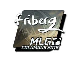 Sticker | friberg (Foil) | MLG Columbus 2016