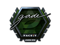 Sticker | gade (Gold) | London 2018