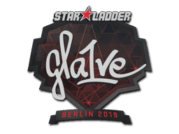 Sticker | gla1ve (Gold) | Berlin 2019