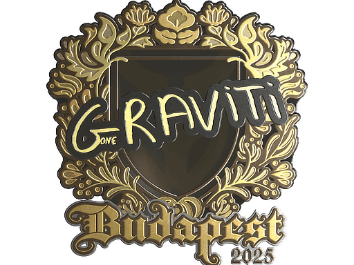 Sticker | Graviti (Gold) | Budapest 2025