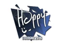 Sticker | Happy (Foil) | Cologne 2016