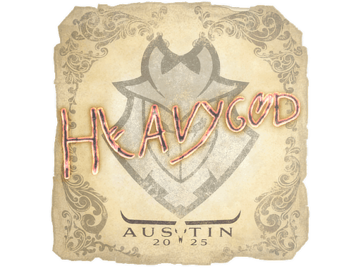 Sticker | Heavygod (Foil) | Austin 2025