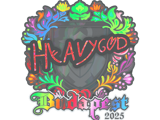 Sticker | Heavygod (Holo) | Budapest 2025