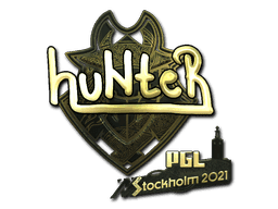 Sticker | huNter- (Holo) | Stockholm 2021