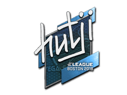 Sticker | hutji (Foil) | Boston 2018