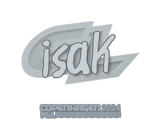 Sticker | isak (Gold) | Copenhagen 2024
