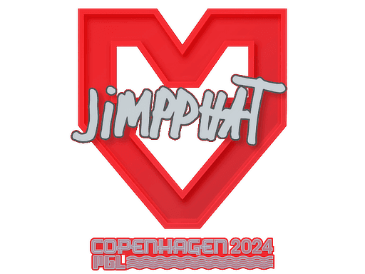 Sticker | Jimpphat (Glitter) | Copenhagen 2024