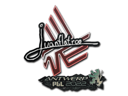 Sticker | juanflatroo (Holo) | Antwerp 2022