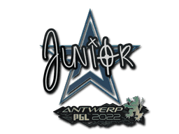 Sticker | junior (Holo) | Antwerp 2022