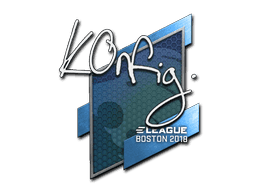 Sticker | k0nfig (Foil) | Boston 2018