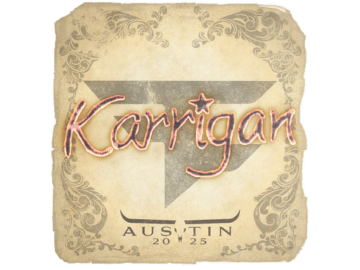 Sticker | karrigan (Holo) | Austin 2025