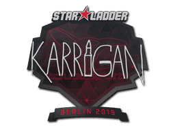 Sticker | karrigan (Foil) | Berlin 2019