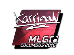 Sticker | karrigan (Foil) | MLG Columbus 2016
