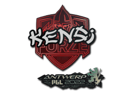 Sticker | KENSi (Glitter) | Antwerp 2022