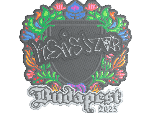 Sticker | kensizor (Embroidered) | Budapest 2025
