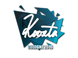 Sticker | koosta (Foil) | Cologne 2016
