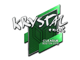 Sticker | kRYSTAL (Foil) | Boston 2018