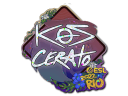 Sticker | KSCERATO (Holo) | Rio 2022