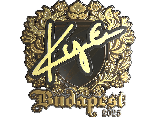 Sticker | kye (Gold) | Budapest 2025
