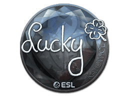 Sticker | Lucky (Gold) | Katowice 2019