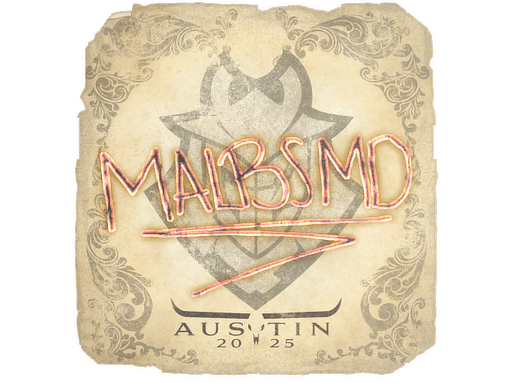 Sticker | malbsMd (Foil) | Austin 2025