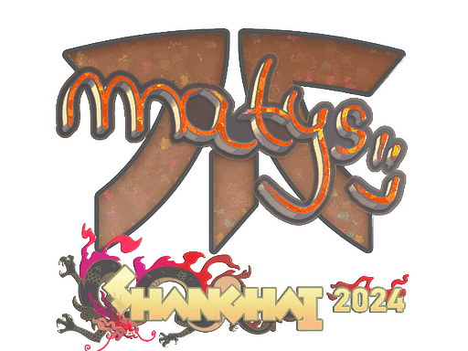 Sticker | MATYS (Gold) | Shanghai 2024