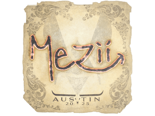 Sticker | mezii (Holo, Champion) | Austin 2025