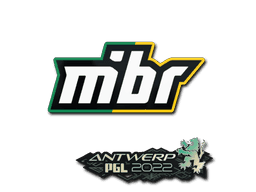 Sticker | MIBR (Glitter) | Antwerp 2022