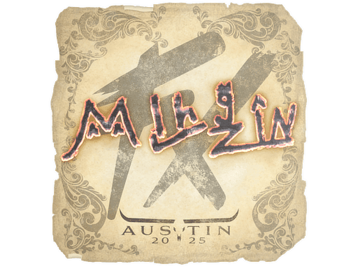 Sticker | mlhzin (Foil) | Austin 2025