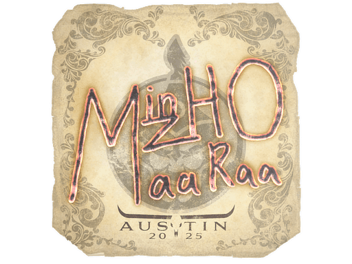 Sticker | mzinho (Foil) | Austin 2025