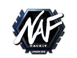 Sticker | NAF (Gold) | London 2018