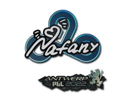 Sticker | nafany (Gold) | Antwerp 2022