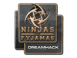 Sticker | Ninjas in Pyjamas (Foil) | DreamHack 2014