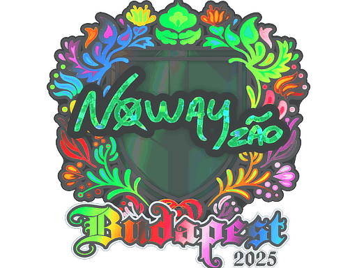 Sticker | noway (Holo) | Budapest 2025