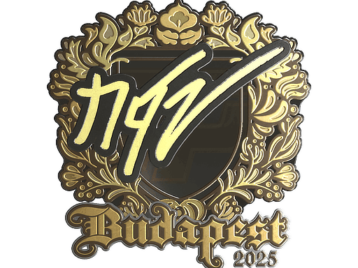 Sticker | NQZ (Gold) | Budapest 2025