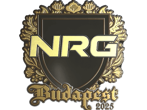 Sticker | NRG (Gold) | Budapest 2025