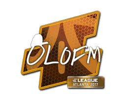 Sticker | olofmeister (Foil) | Atlanta 2017
