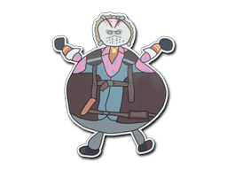Sticker | Poorly Drawn Bloody Darryl (Holo)